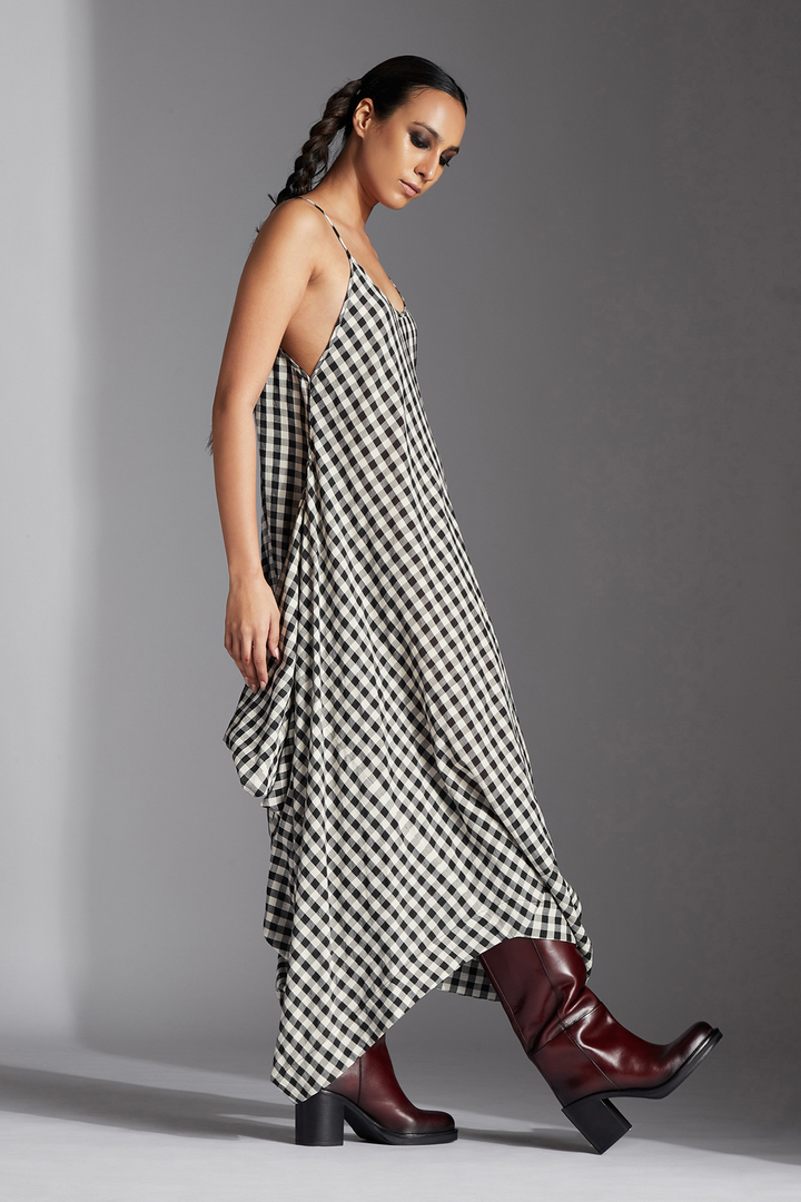 Tove Dress in Handwoven Mul
