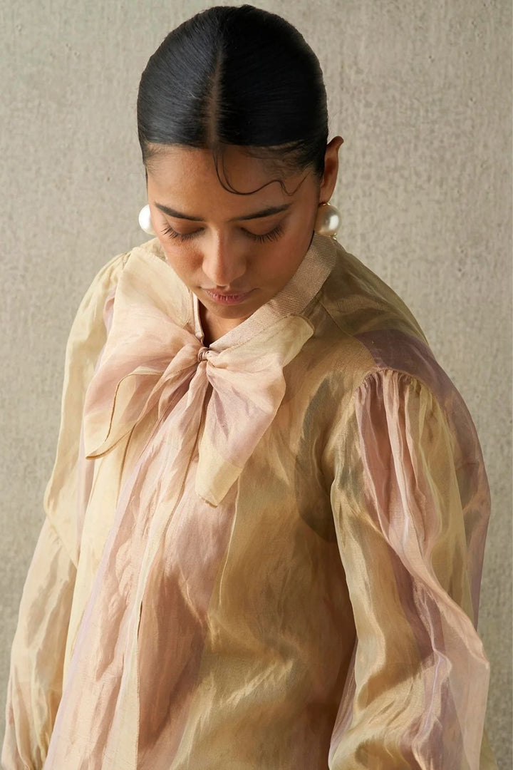 Sanyogita Pachranga Tissue Blouse