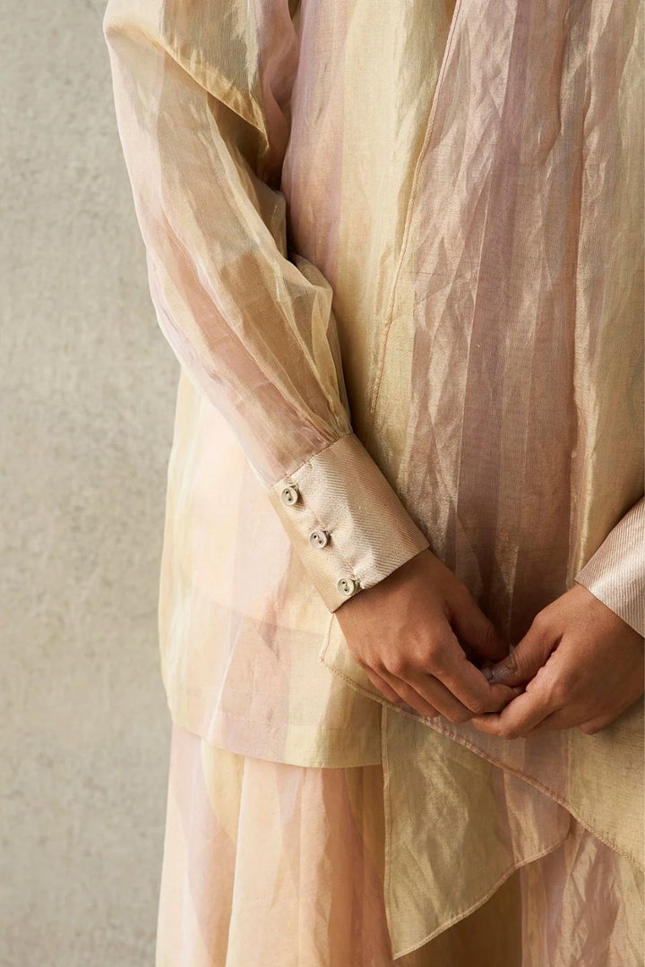 Sanyogita Pachranga Tissue Blouse