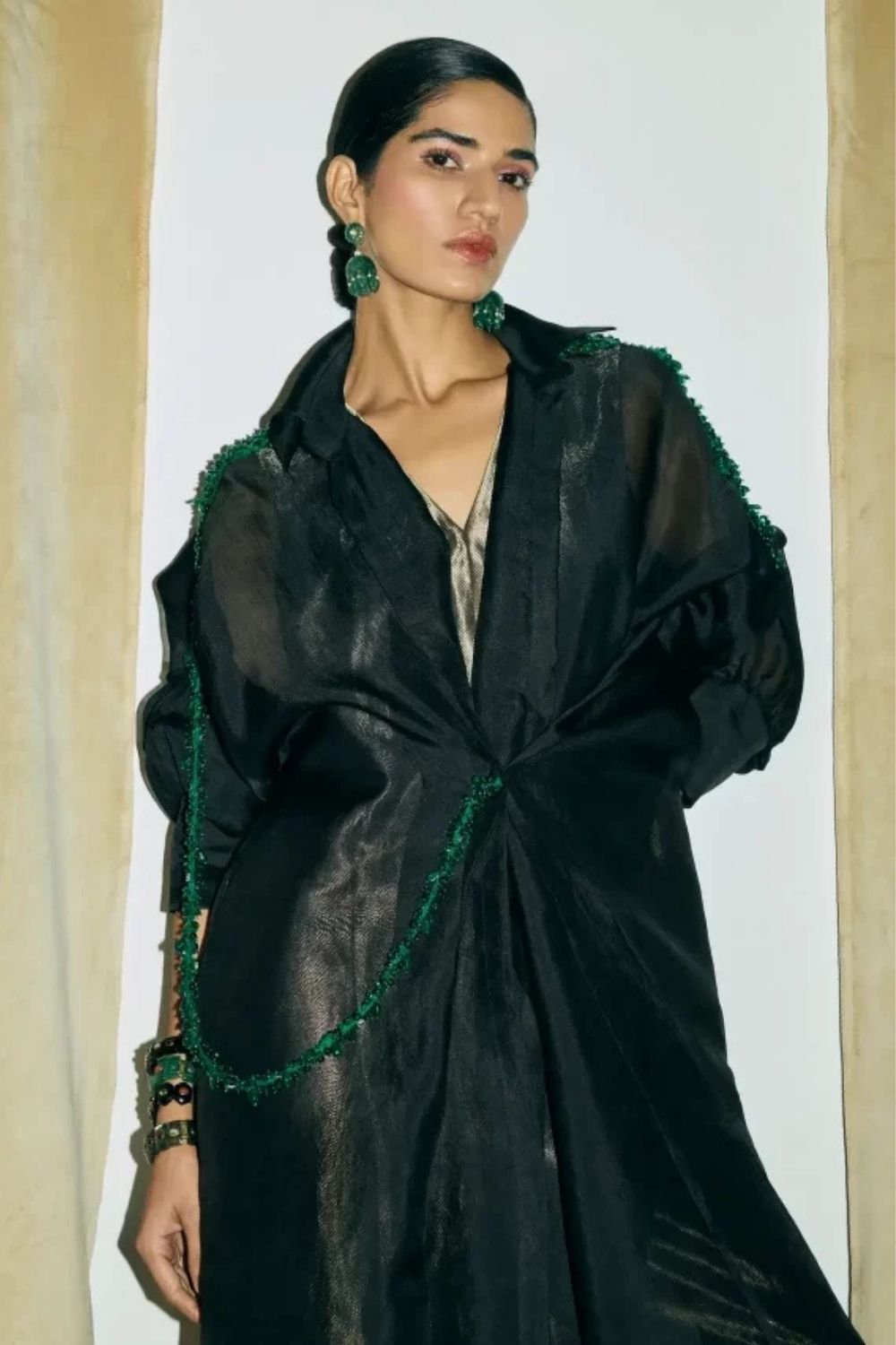 “Moulin” Shirt with “Noir” Jumpsuit