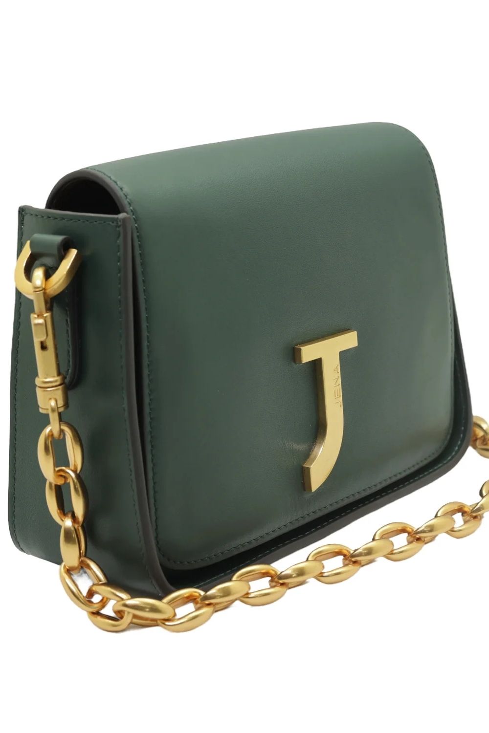 J Forest Green Crossbody Bag