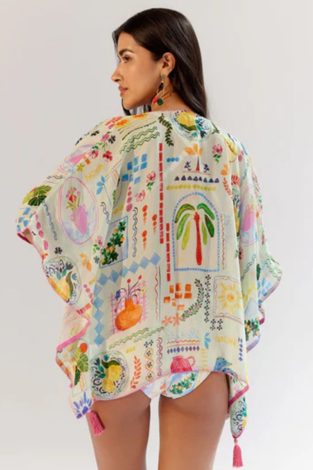 June Coverup (Short) - Postcard