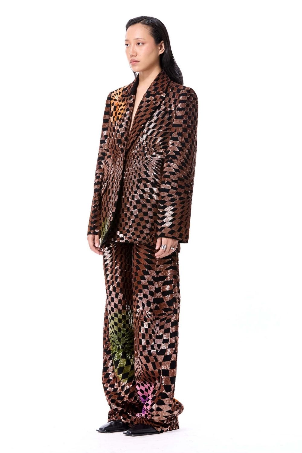 Warped Matter Embellished Blazer