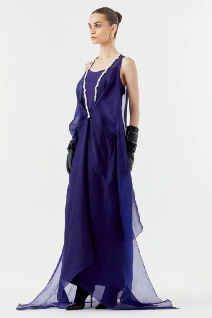 Norma Cape with bonbon + Slip