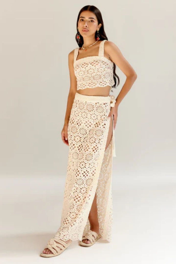 Magda Skirt - White