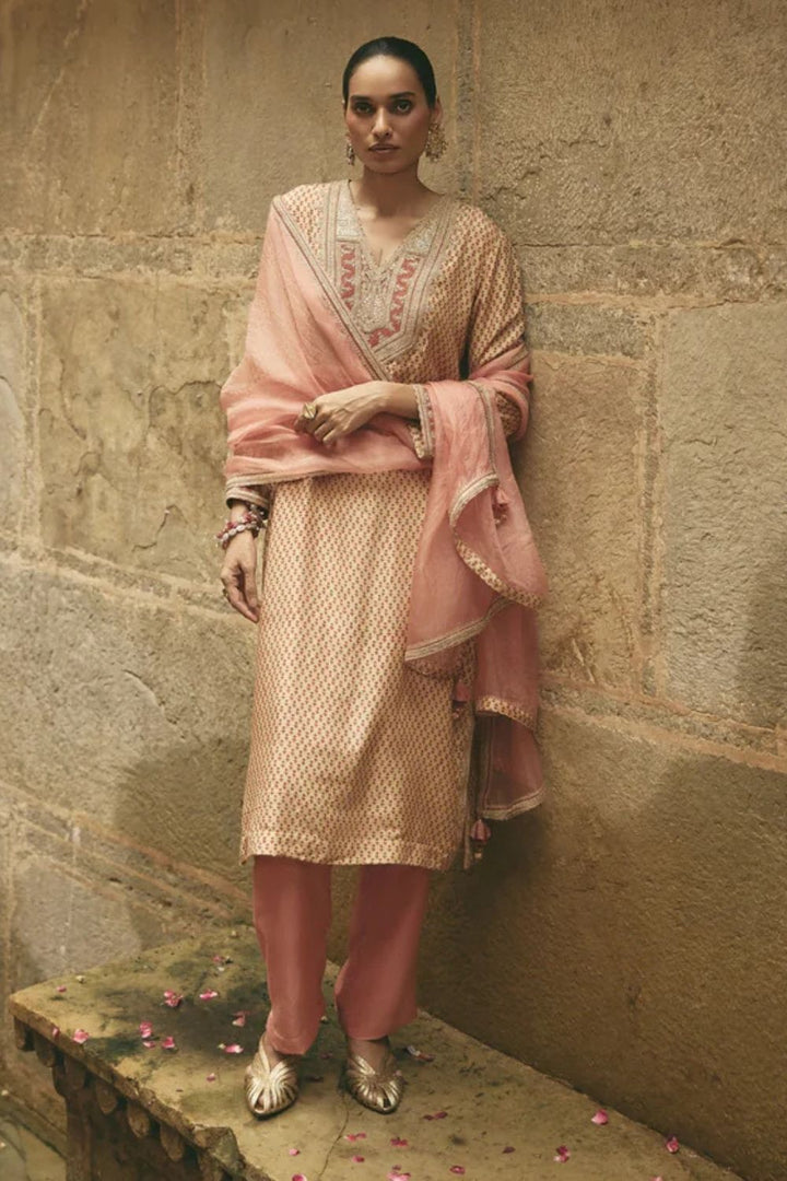 Bagru Long Kurta Set