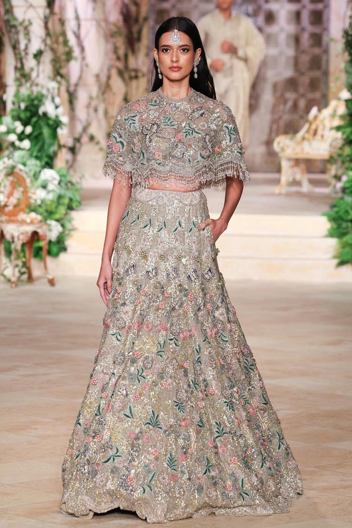 Rosette Lehenga Set