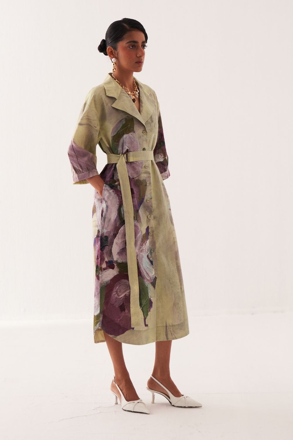 Pista Bloom Trench Set