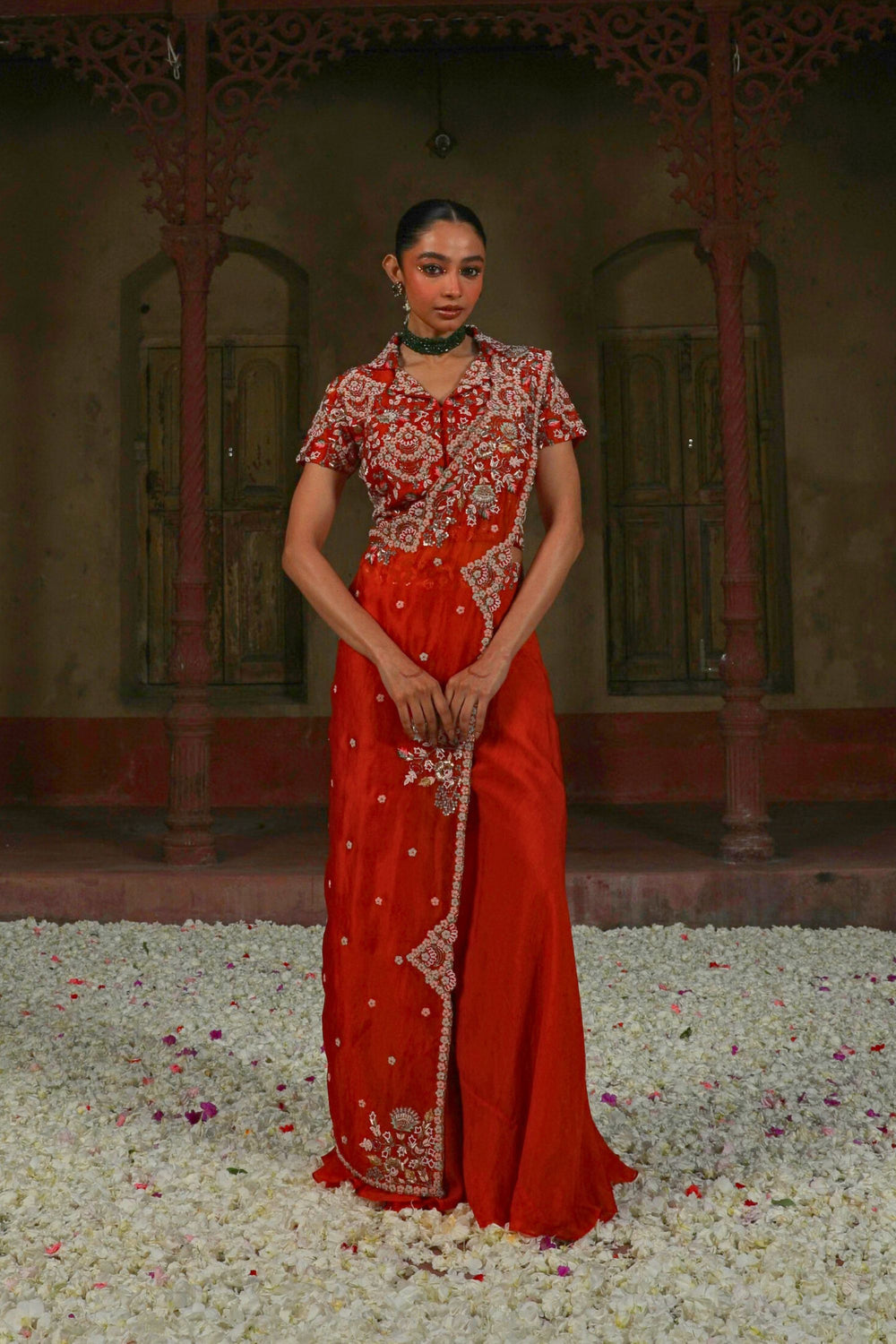 Elara Set in Saffron