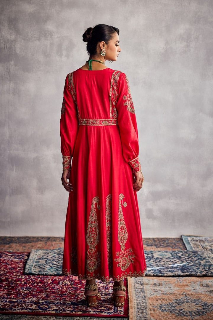 Red Angrakha Set