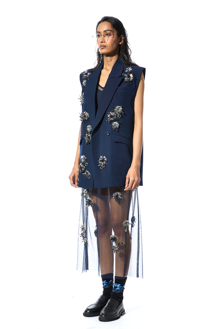 'Kaelis' Embellished Dress