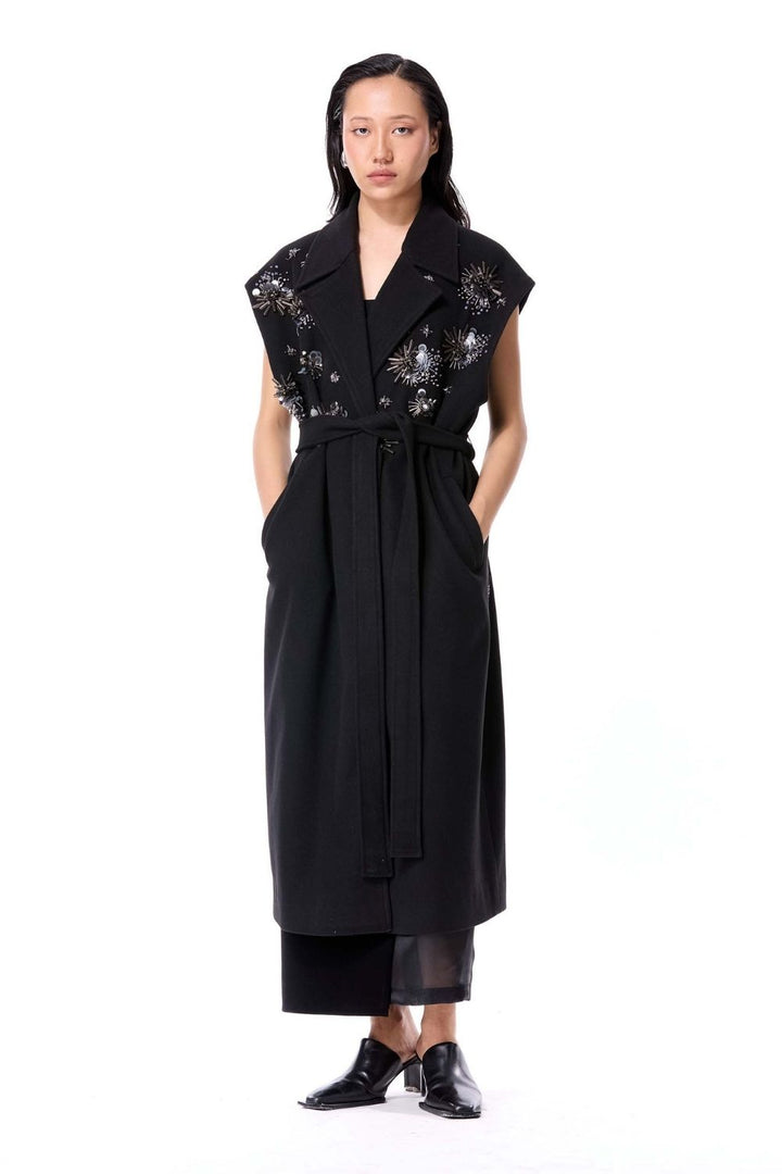 Frost Bud Sleeveless Coat