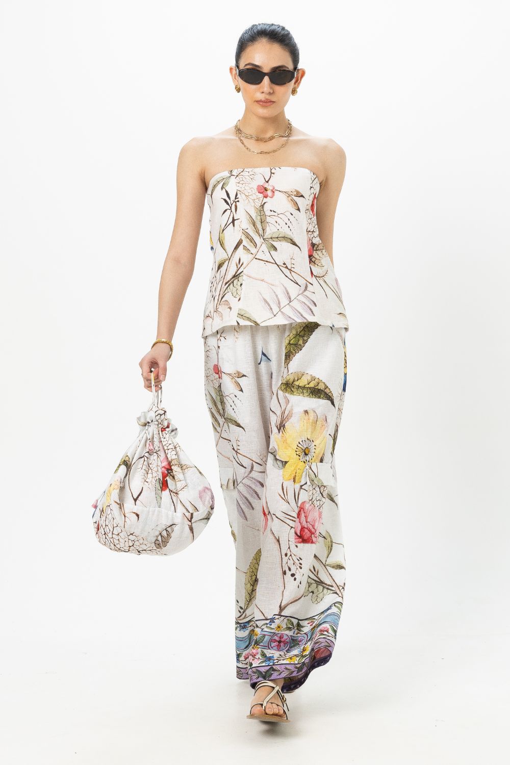 Alicia Strapless Co-ord Set
