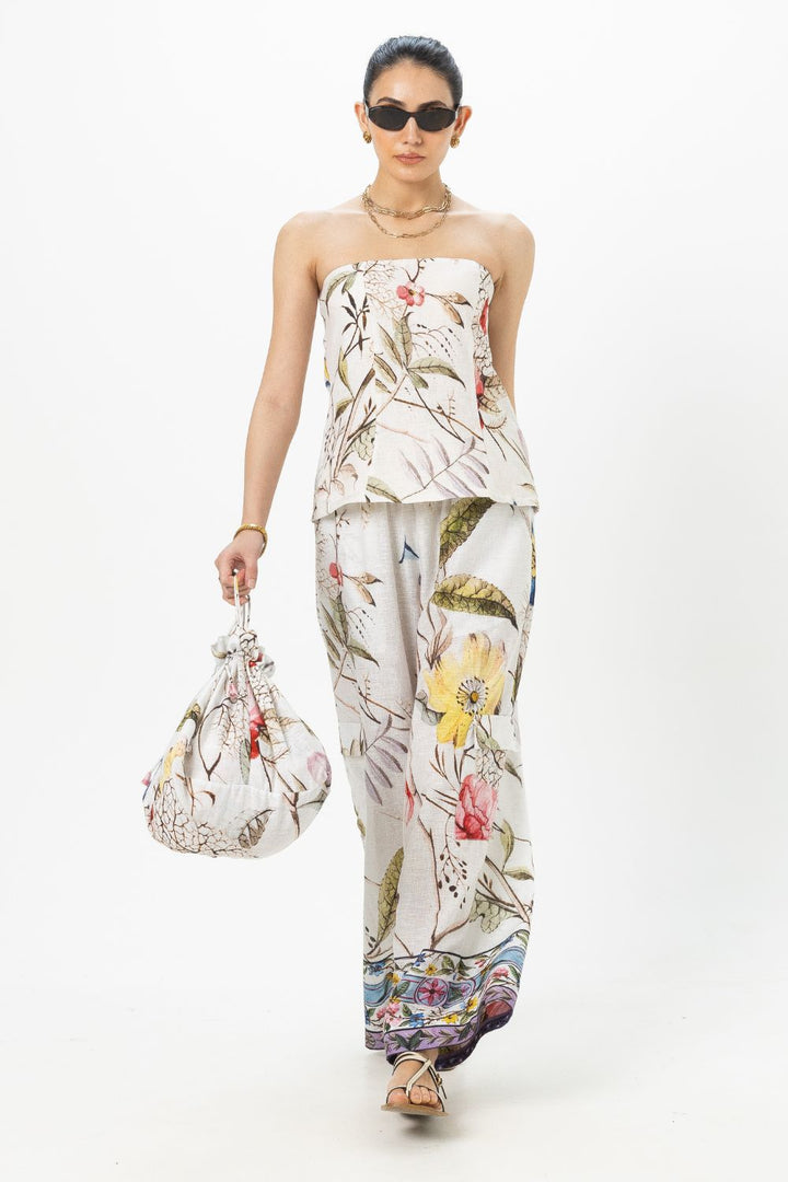Alicia Strapless Co-ord Set