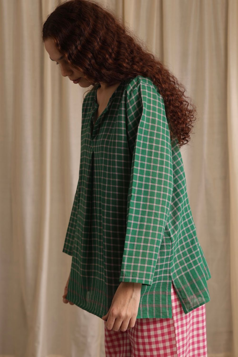 Maya - Green Checks