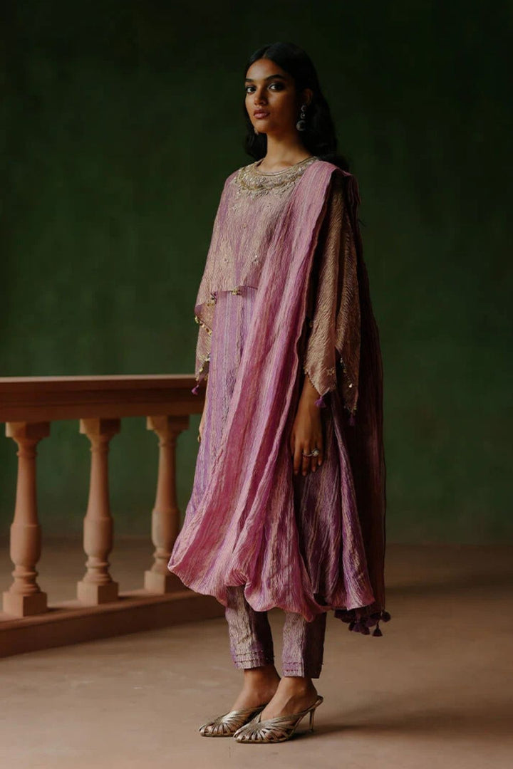 Dilara Drape Kurta Pant Set