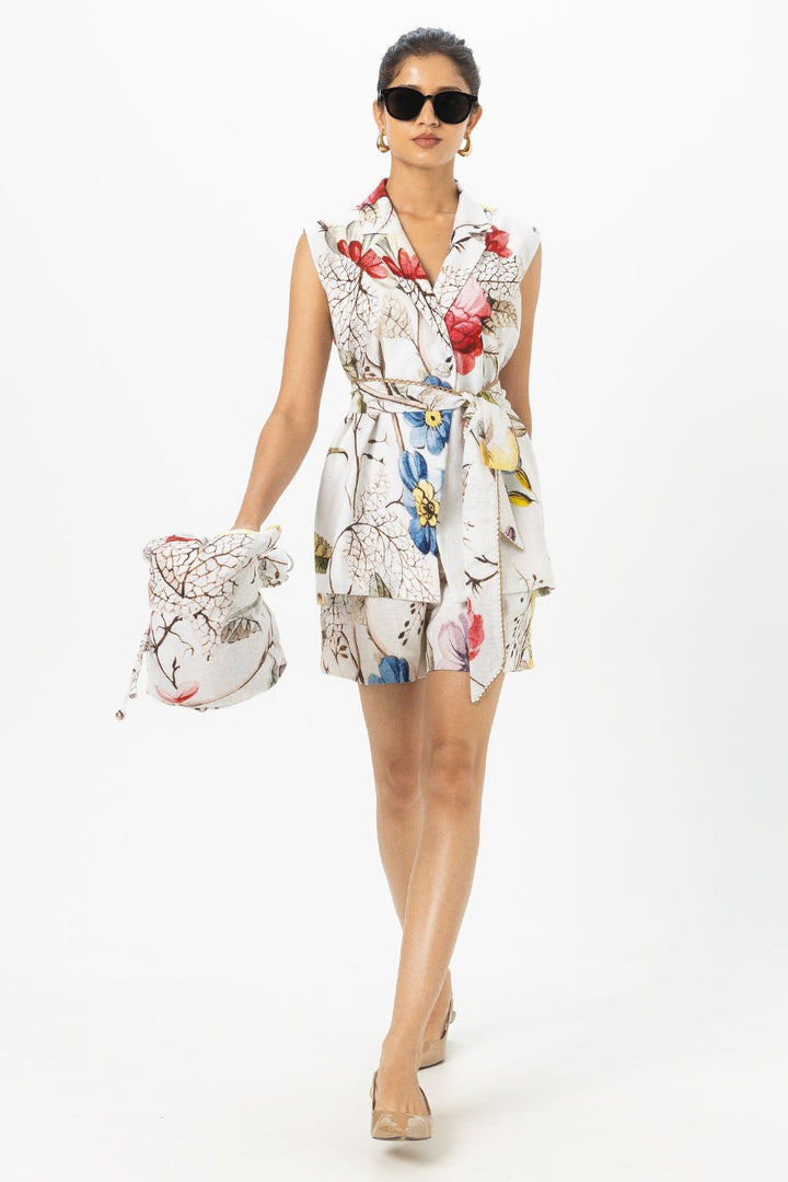 Alicia Jacket Shorts Set