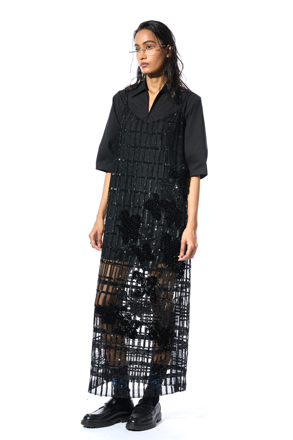 Black Shirt Dress