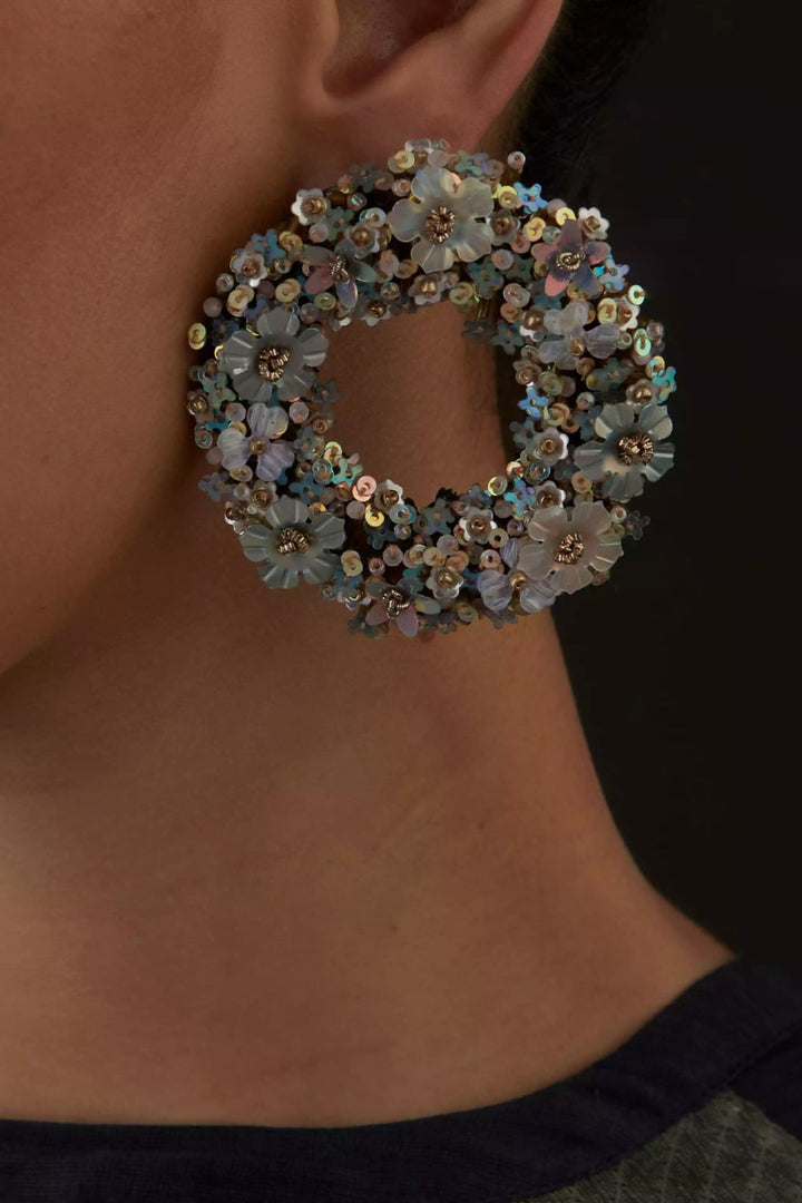 Quartz Orbs Earring