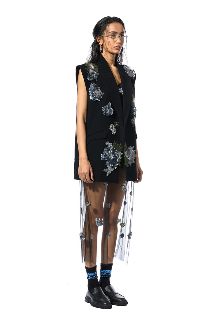 'Elvira' Embellished Vest