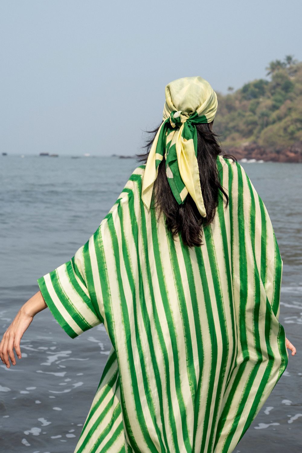 Angela Stripe Kaftan