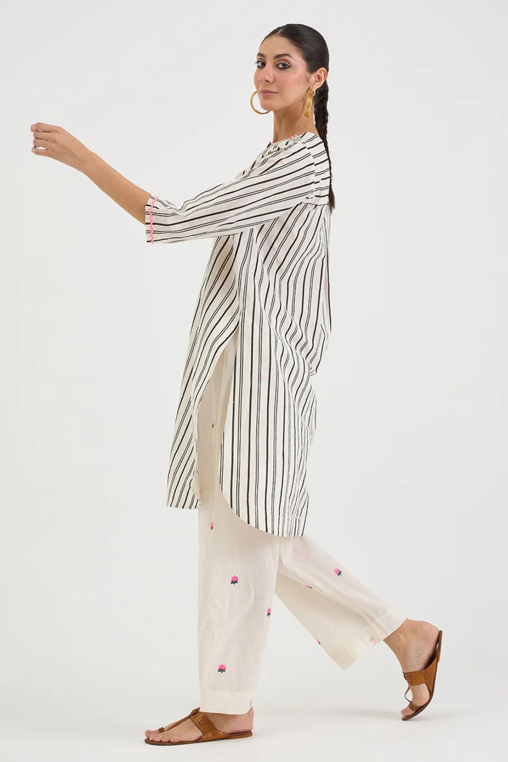 Stripe N Lotus Set