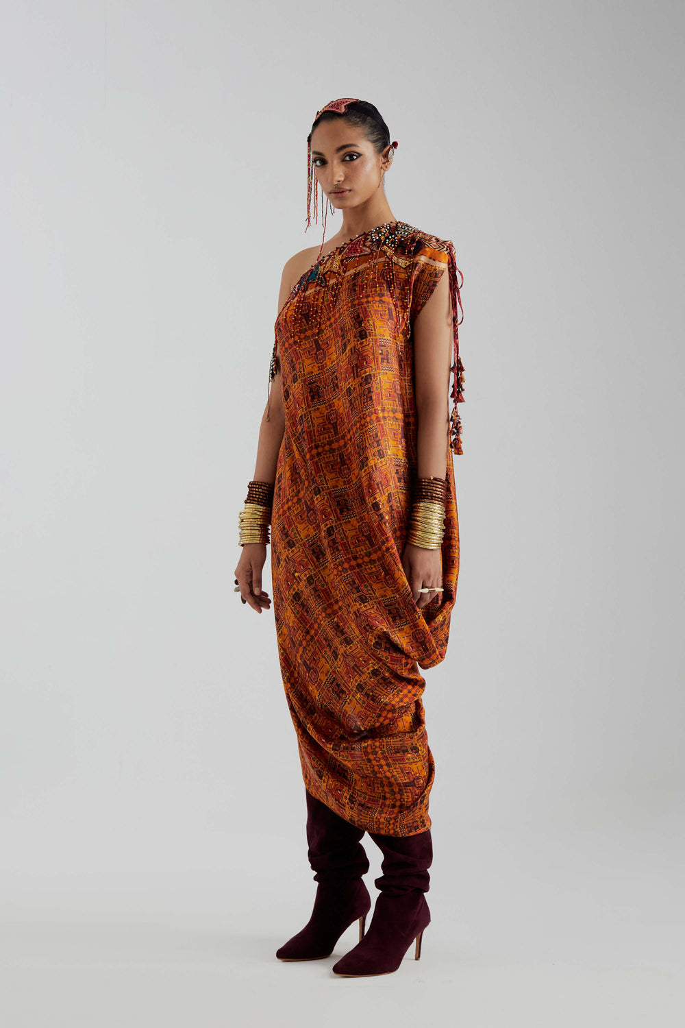 Rasa One Shoulder Dress
