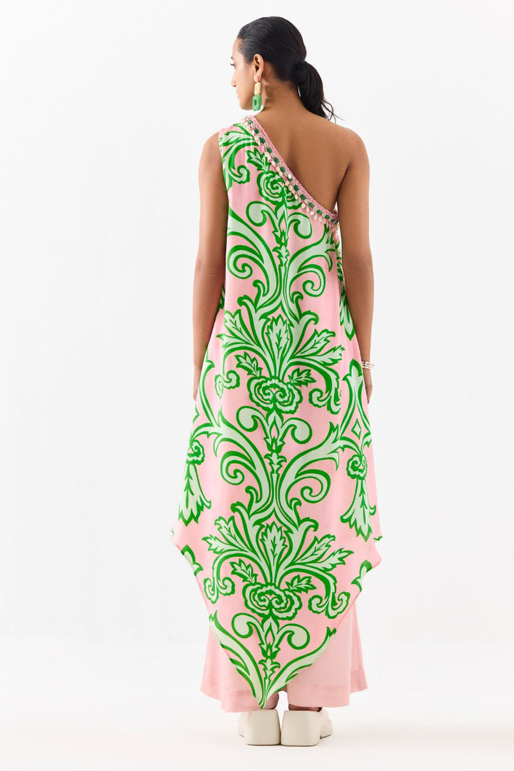 LA PAZ ONE SHOULDER KURTA AND PANTS