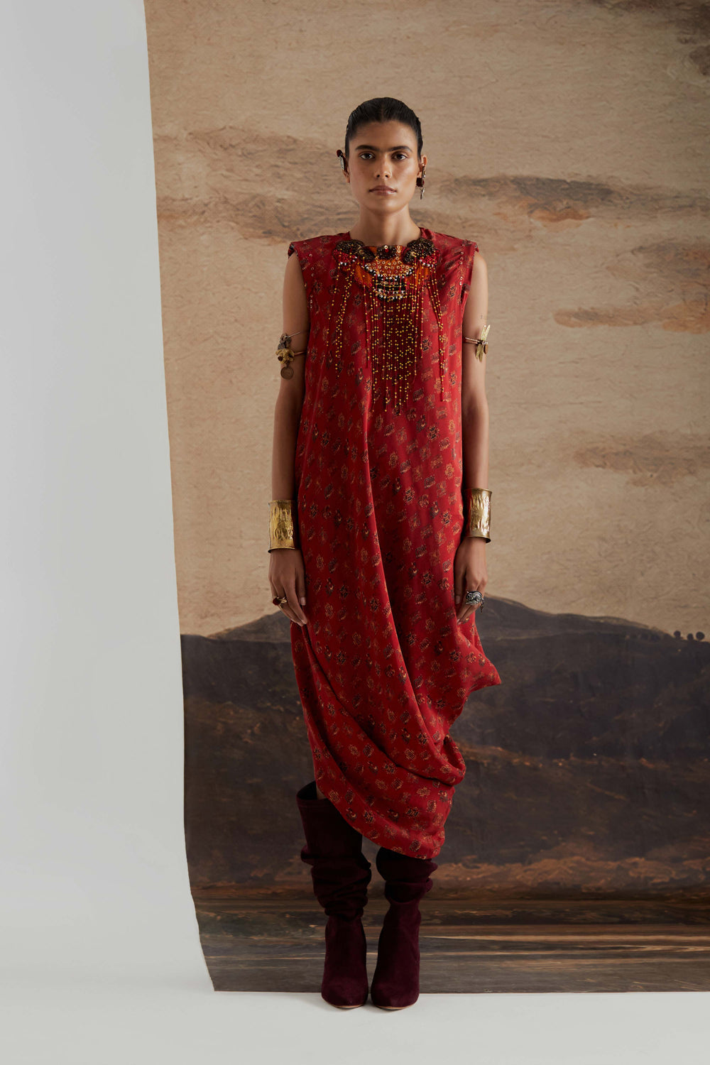 Rasa Drop Shoulder Dress