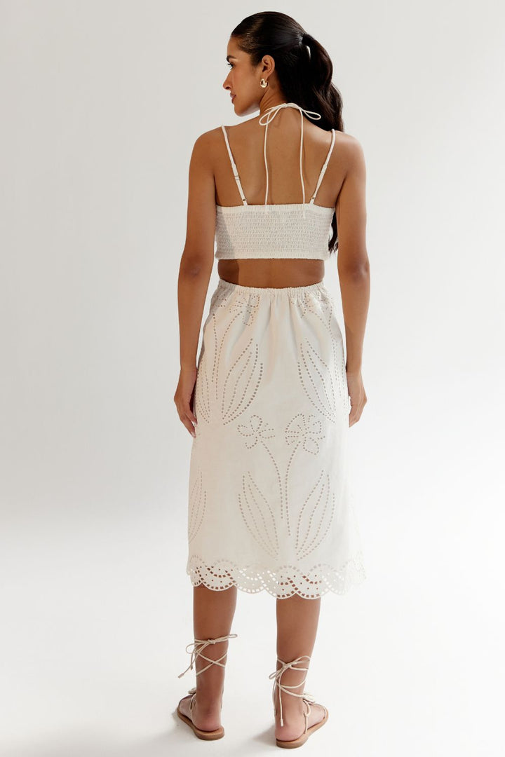 Ariel Midi - White