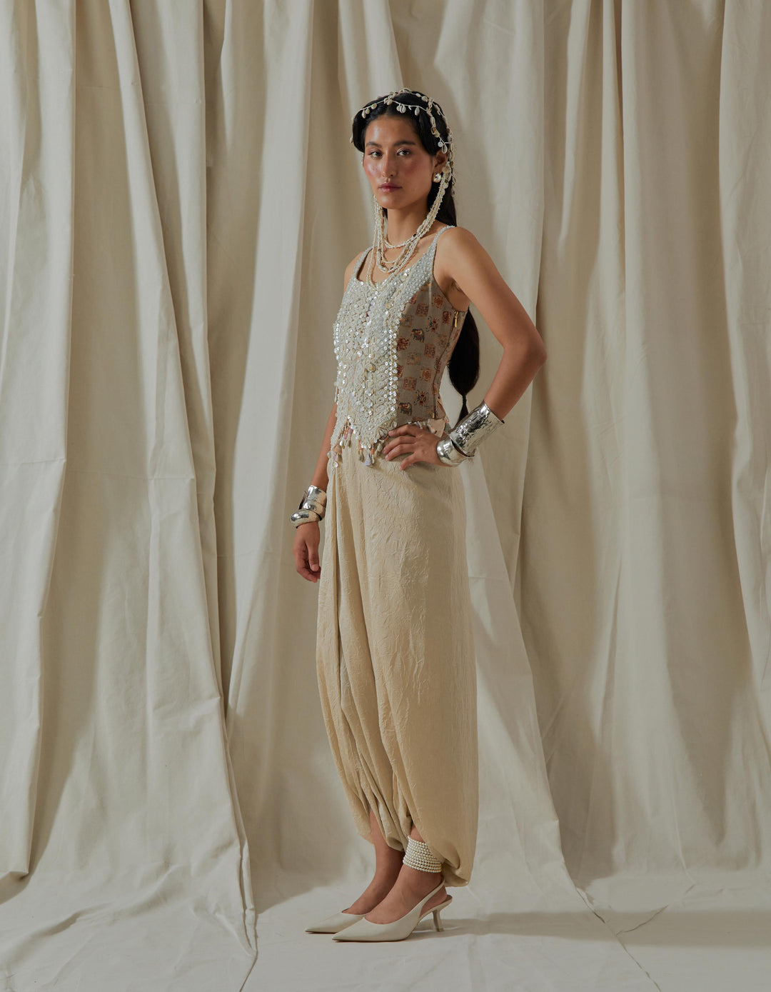 Bhumi Corset Blouse Set