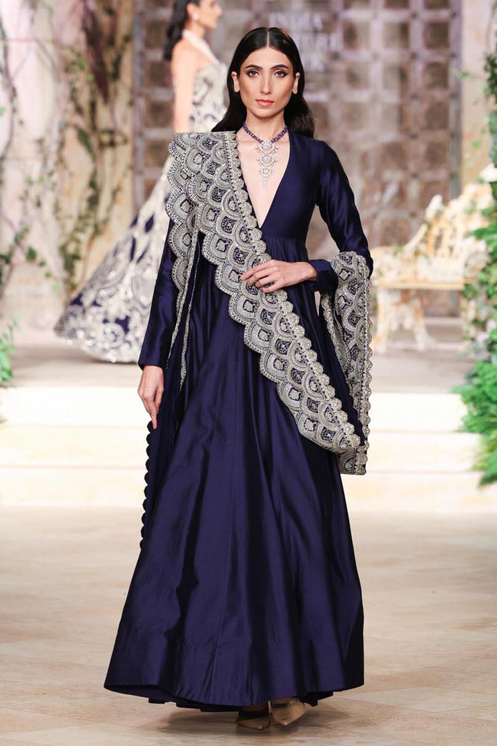 Leher Anarkali Saree