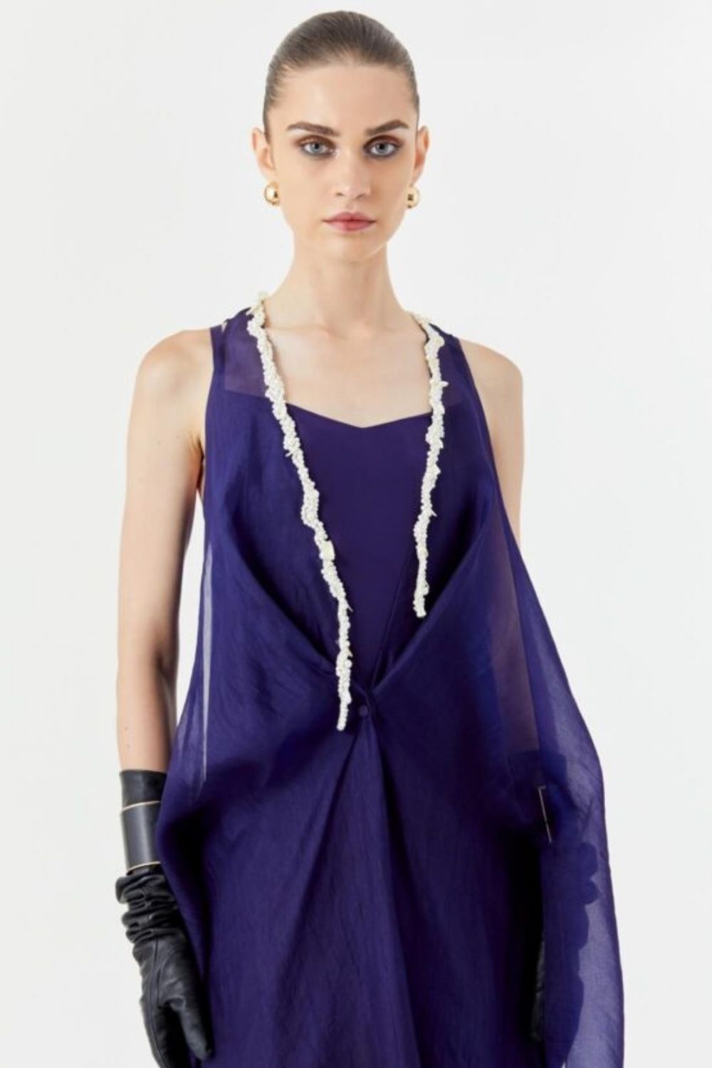 Norma Cape with bonbon + Slip