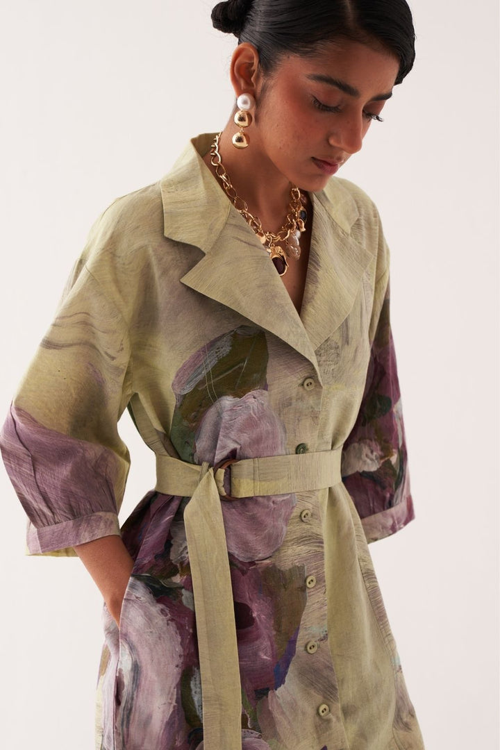 Pista Bloom Trench Set