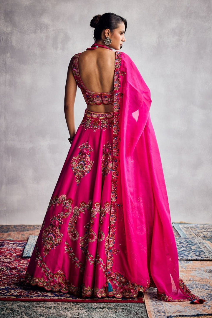 Fuchsia Pink Lehenga Set