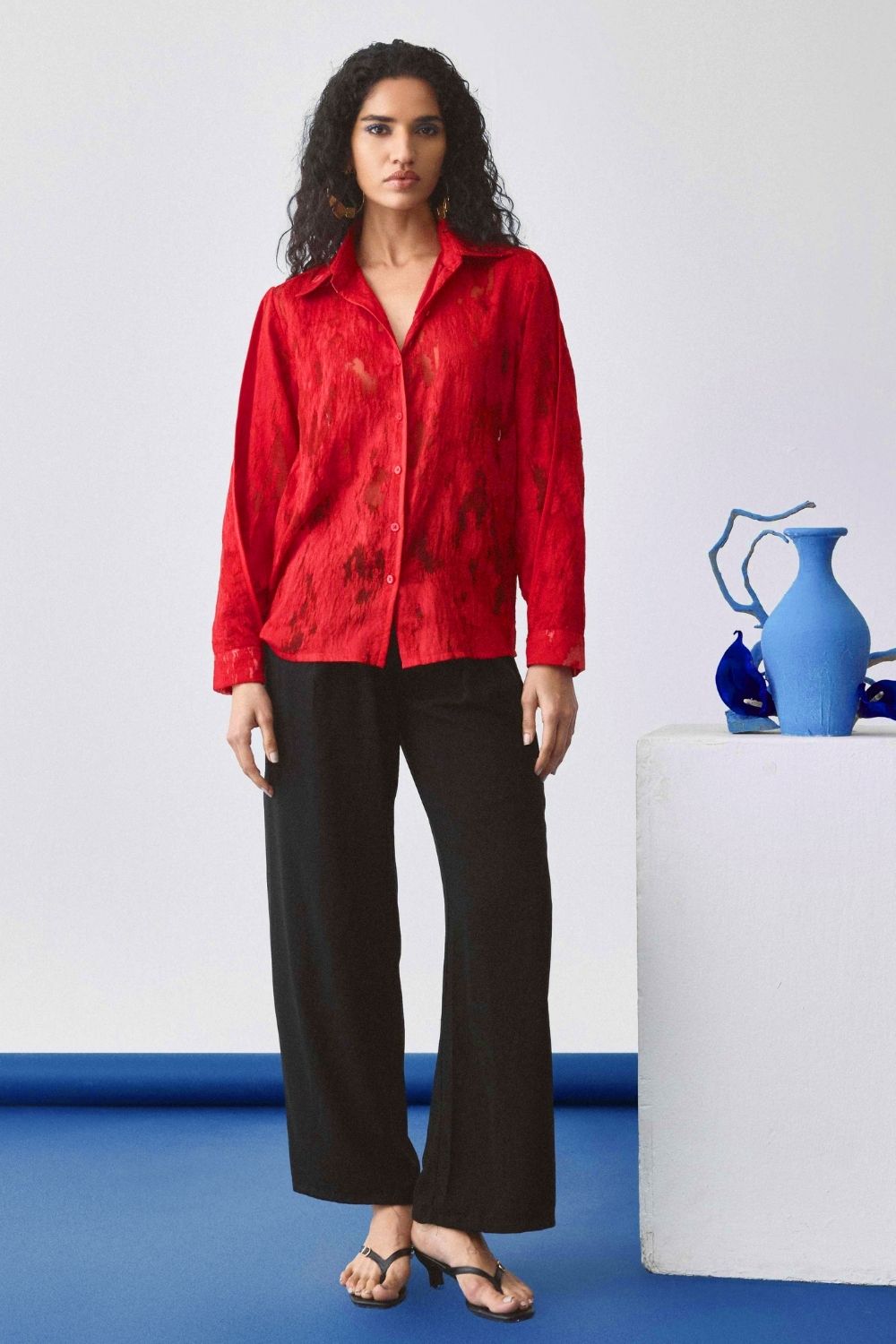 Echo Rouge Tiered Shirt