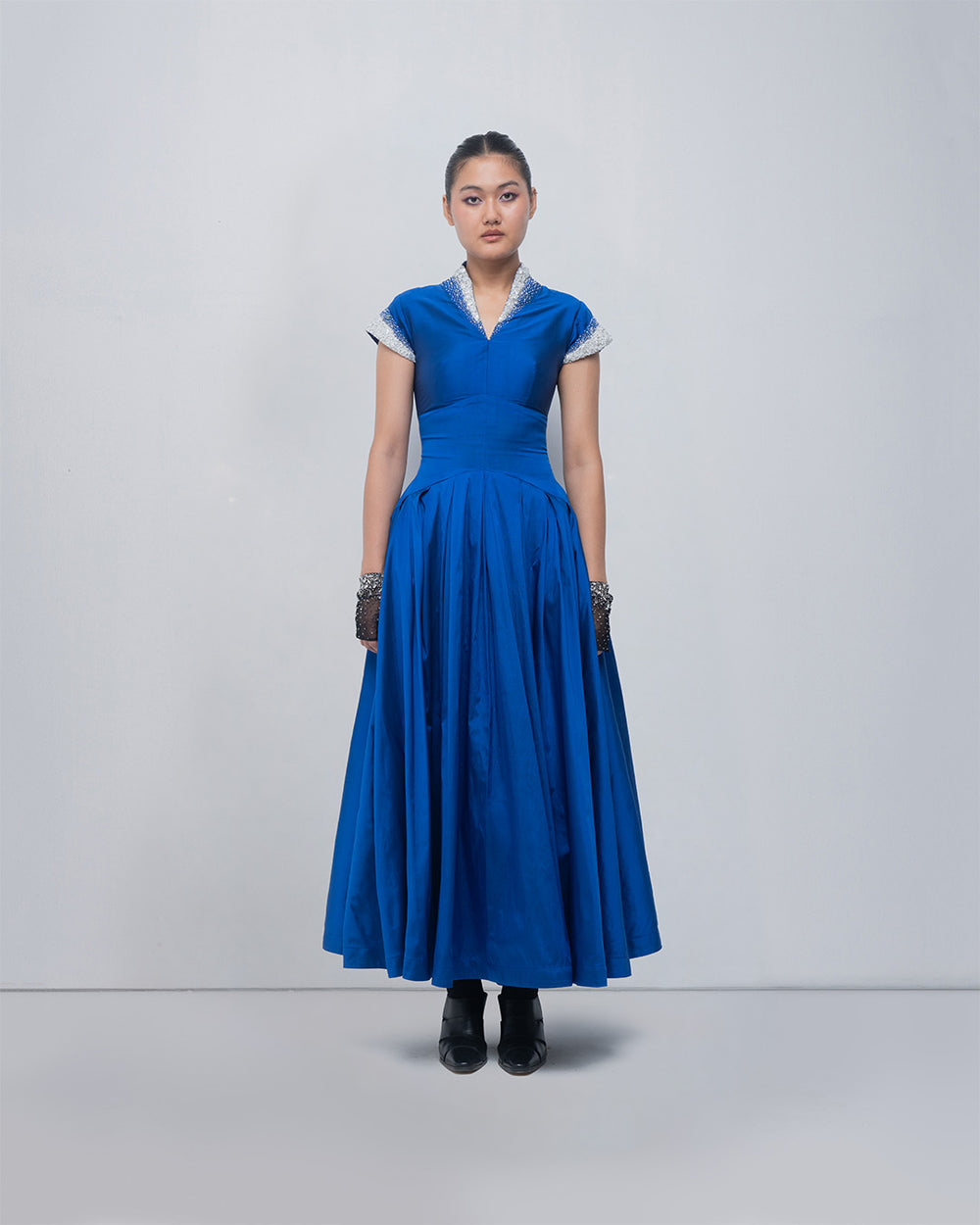 Margarite Dress - Electric blue
