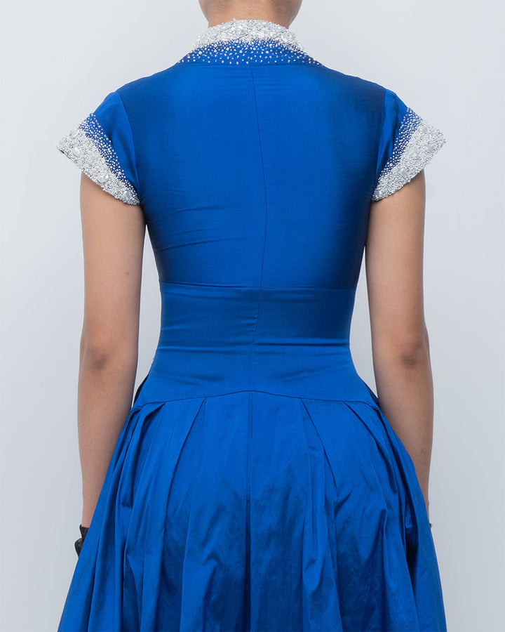Margarite Dress - Electric blue