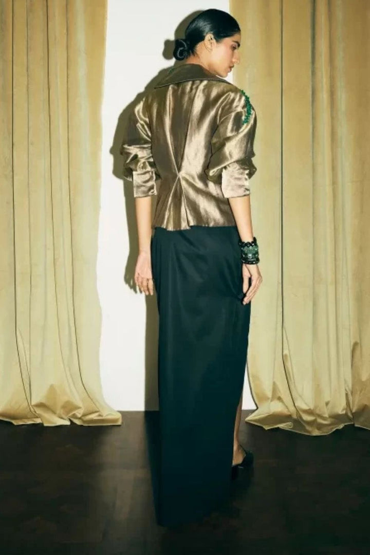 “Daphne” Jacket with “Raffelle” Skirt