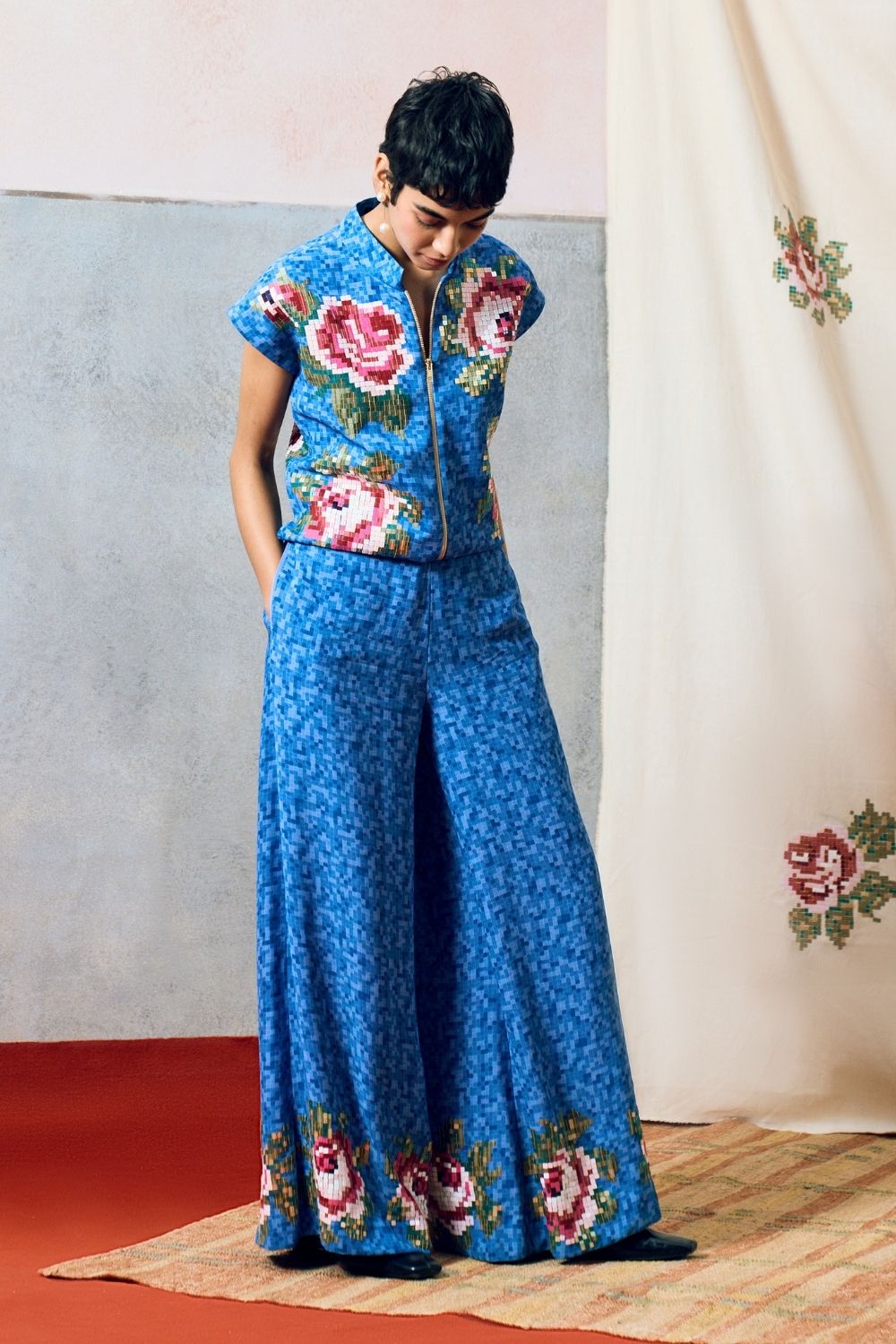 Corsica Pants Blue