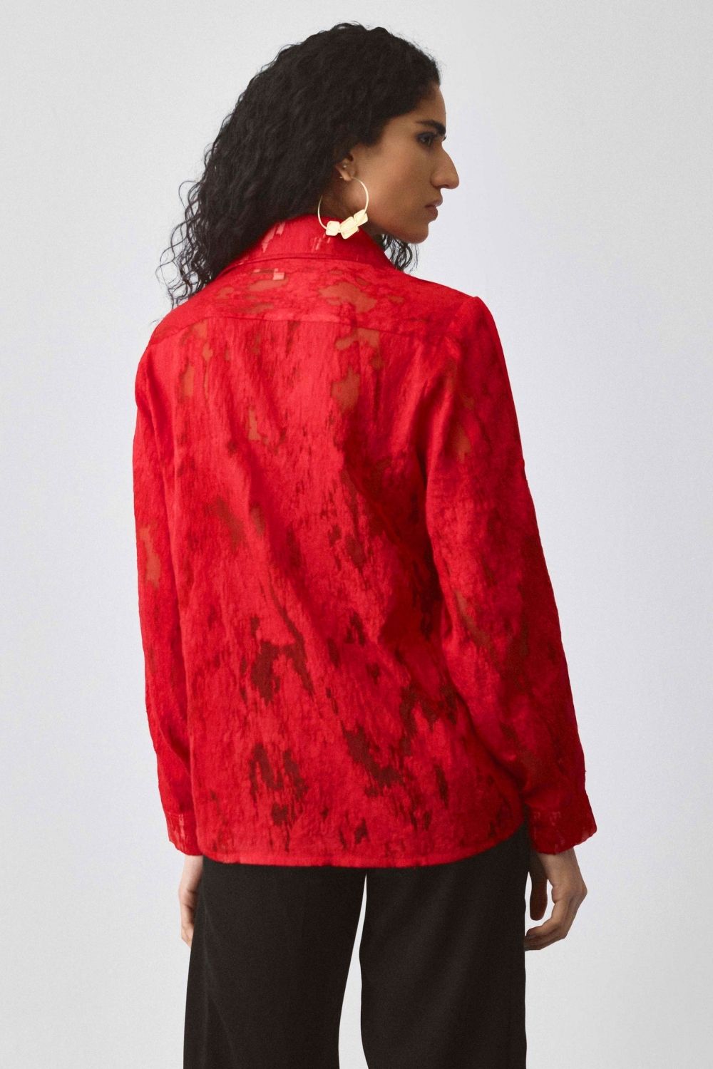 Echo Rouge Tiered Shirt