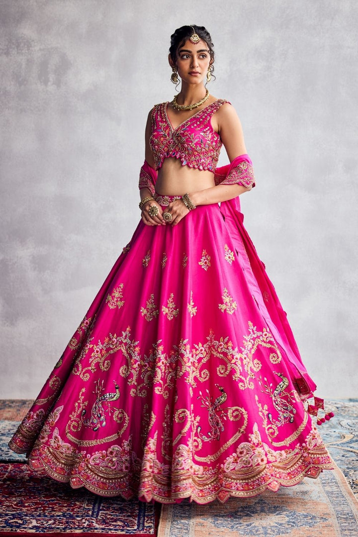 Fuchsia Pink Lehenga Set