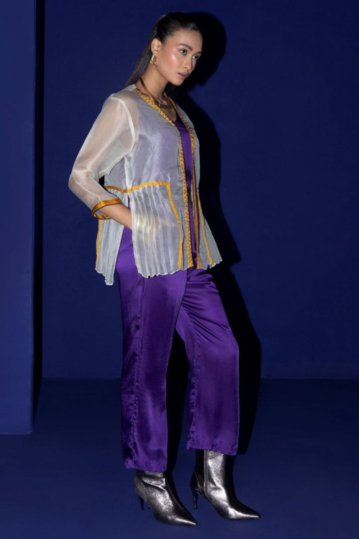 MIDNIGHT PLEAT SET