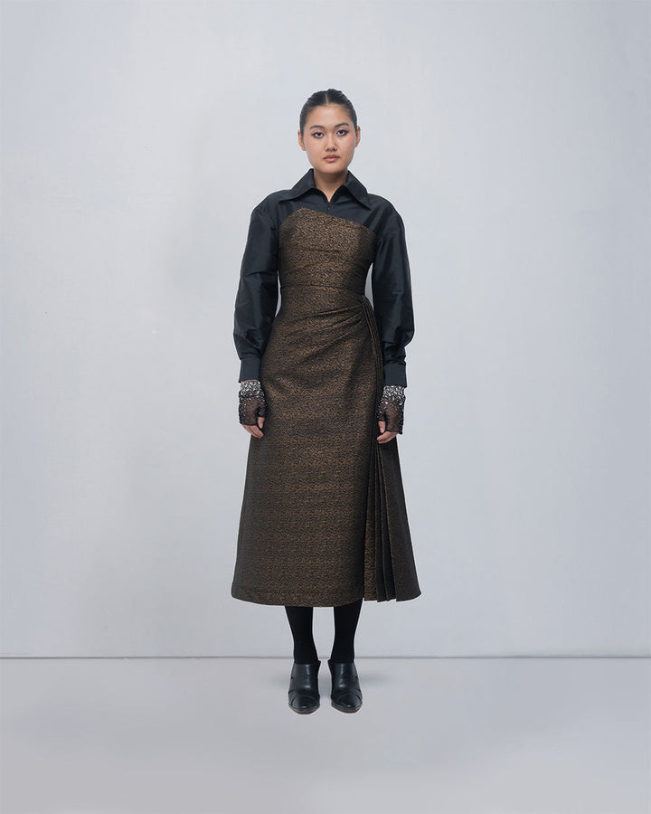 Maey Draped Dress