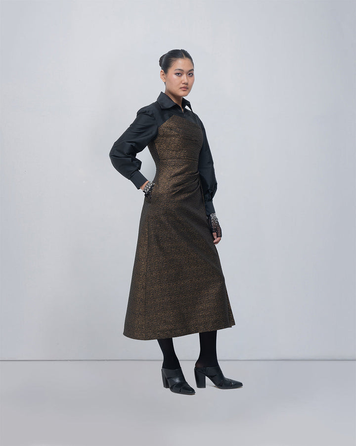 Maey Draped Dress