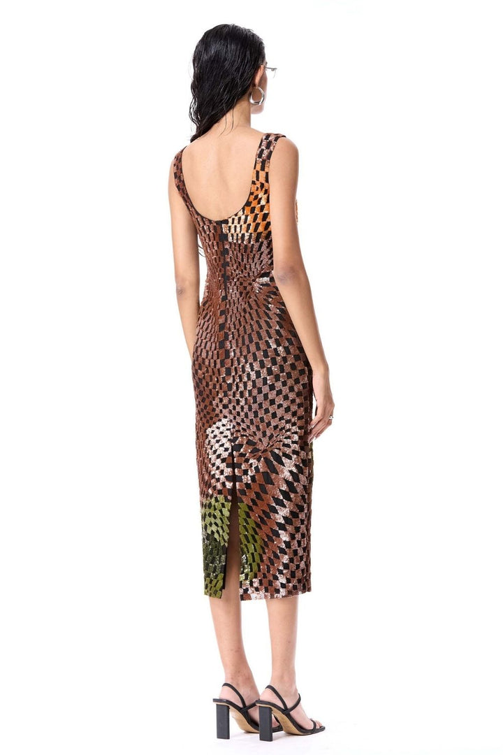 Warped Matter Embellished Dress