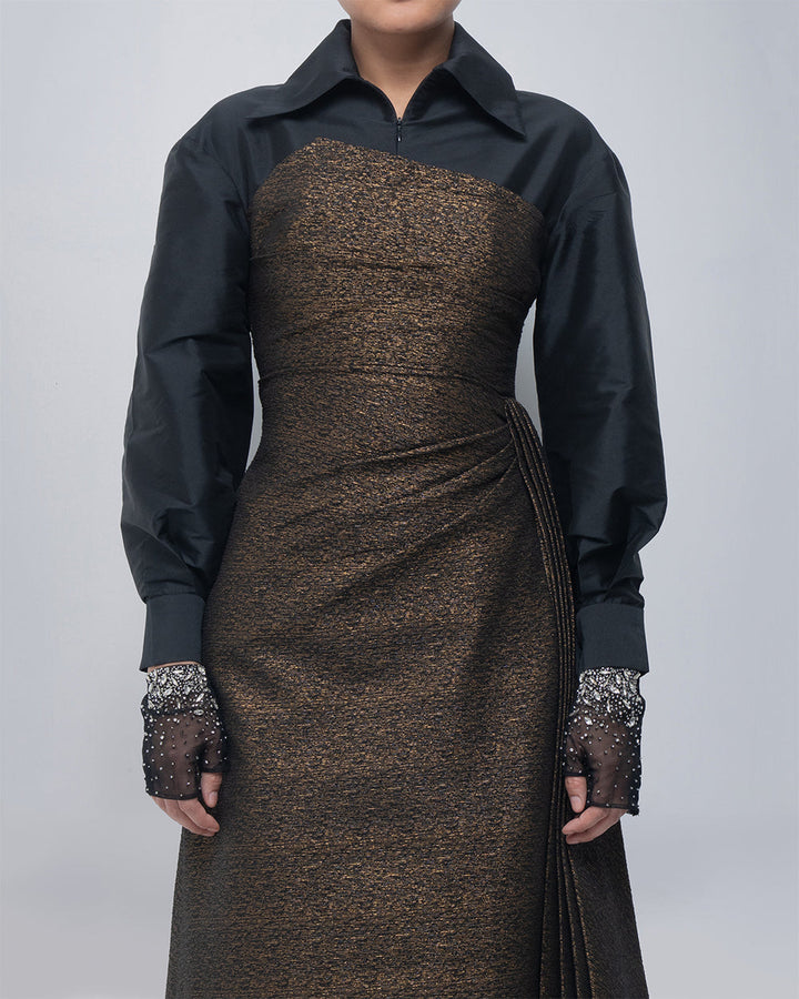 Maey Draped Dress