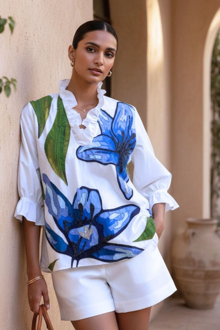 The Beaded Fluer Shirt
