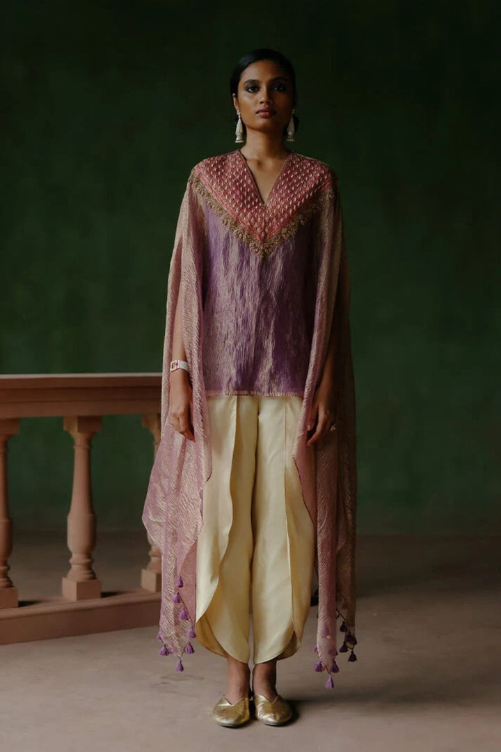 Arzoo Cape Dhoti Set
