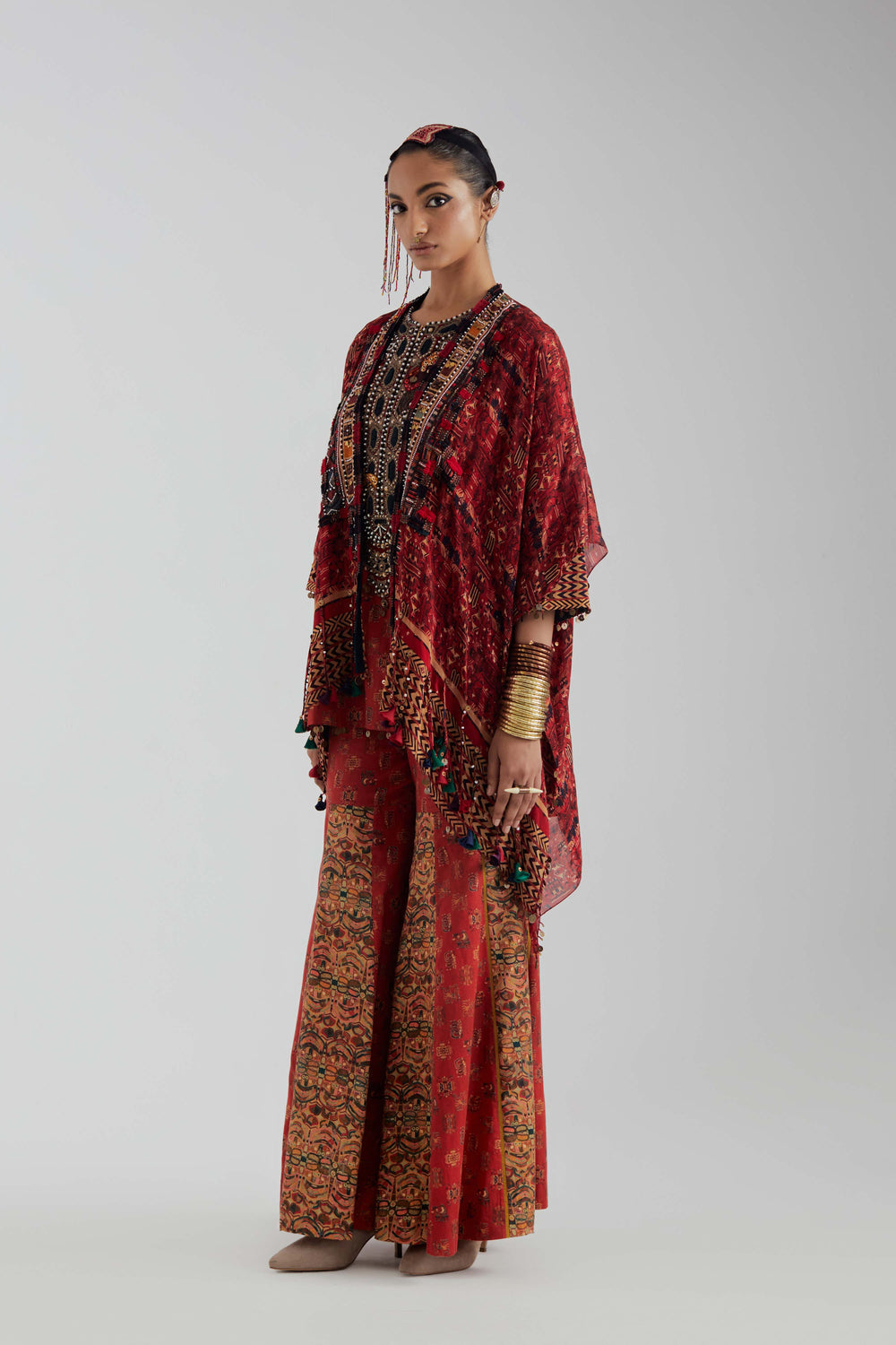 Veni Dupatta Jacket